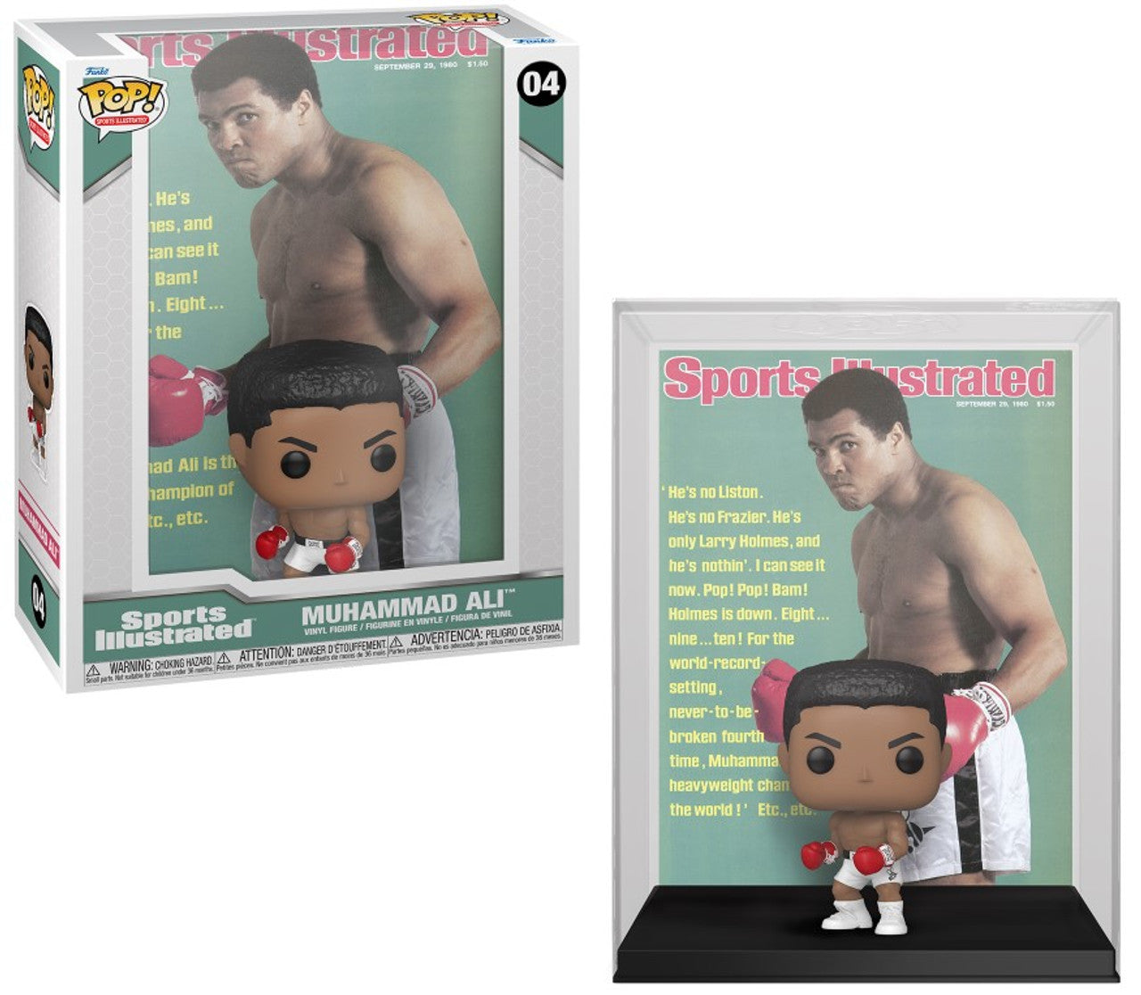 Pop! Sports Illustrated Cover Muhammad Ali Boxing