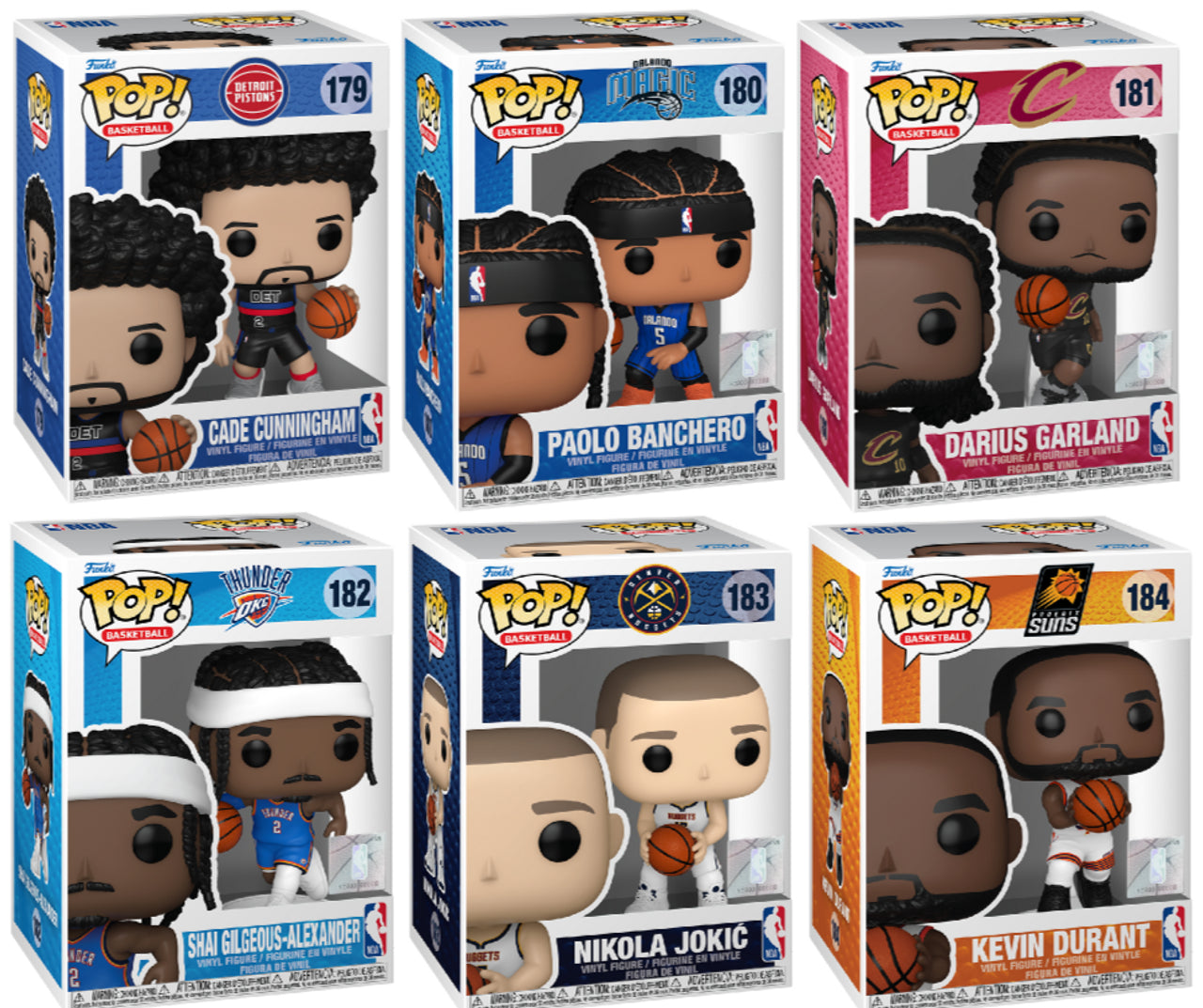 Pop! Complete Set 6 NBA Series 13