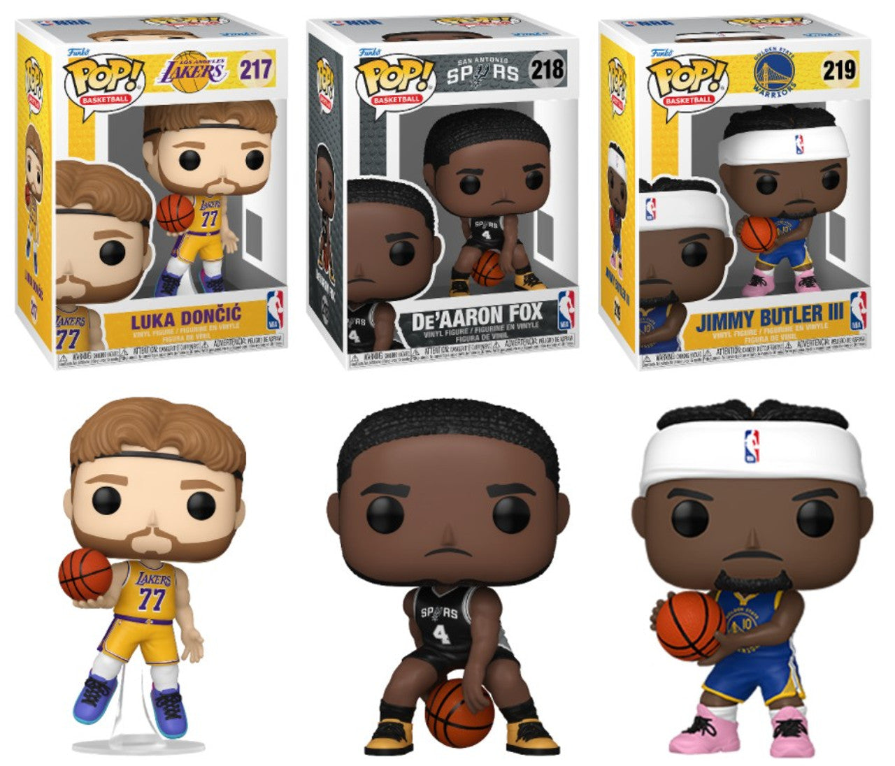 Pop! Series 17 Complete Set 3 NBA