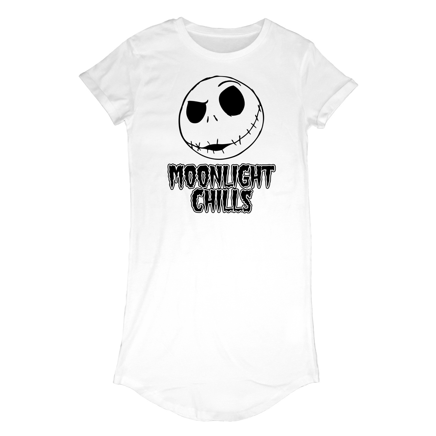 Nightmare Before Christmas Moonlight Chills T-Shirt Dress