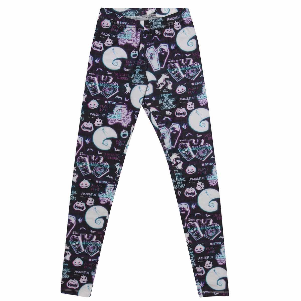 Nightmare Before Christmas VHS Women’s Leggings
