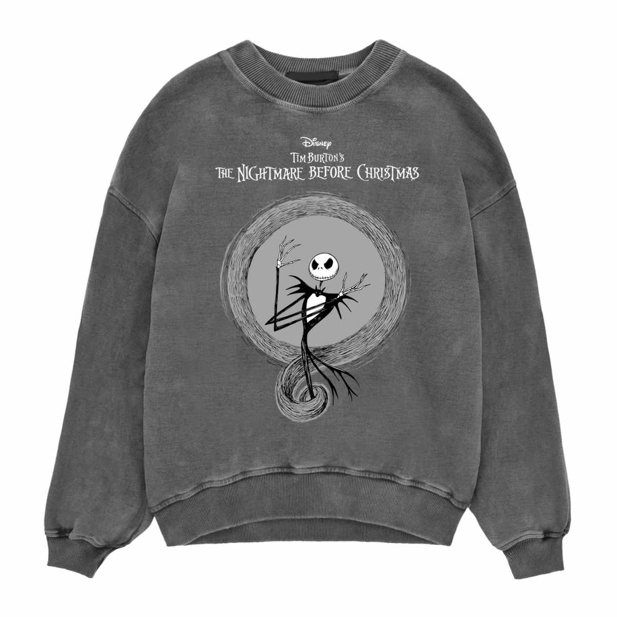 Nightmare Before Christmas Jack And Logo Sweatshirt