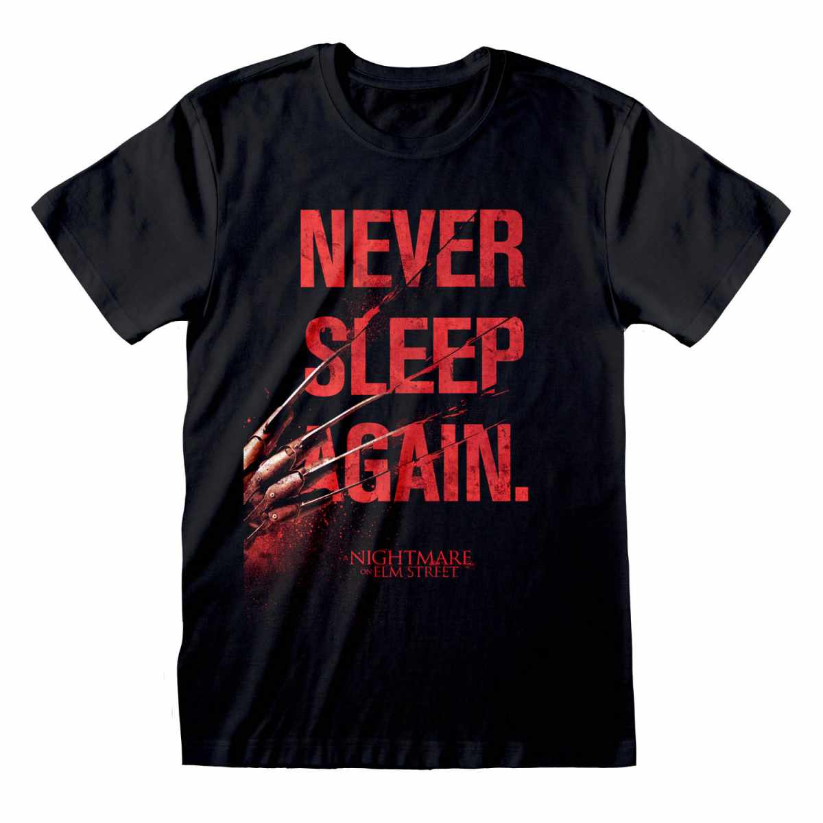 Nightmare On Elm Street Never Sleep Again T-Shirt