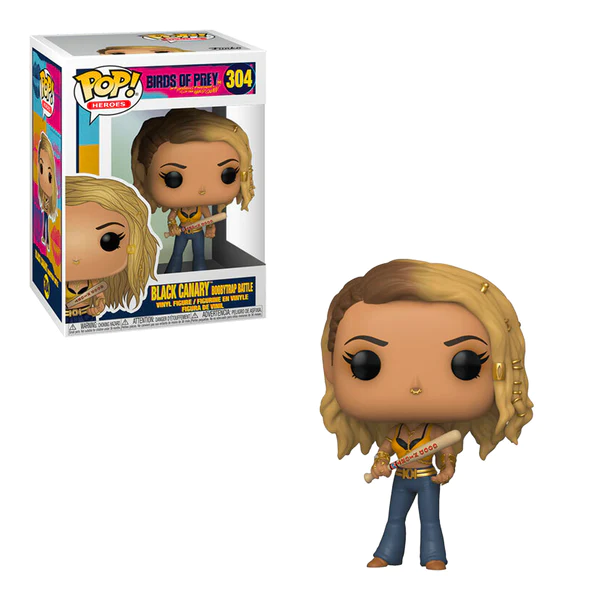 Pop! Heroes DC Birds of Prey Black Canary Boobytrap Battle