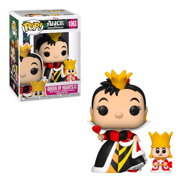 Pop! Disney Alice in Wonderland Queen of Hearts with King