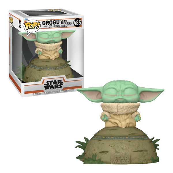 Pop! Star Wars Grogu Using the Force