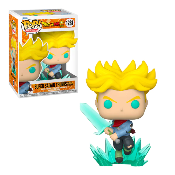 Pop! Animation Dragon Ball Super Super Saiyan Trunks with Sword