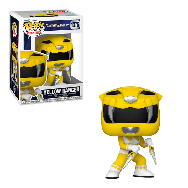 Pop! Television Power Rangers Yellow Ranger