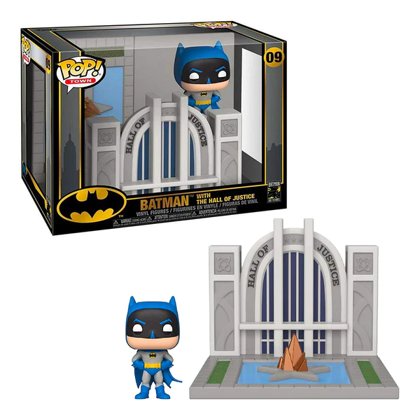 Pop! Town Batman With Hall Of Justice