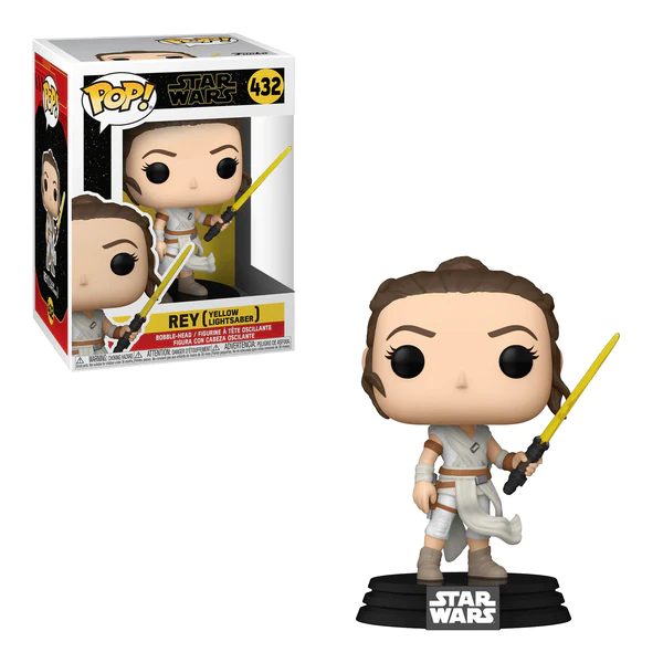 Pop! Star Wars Rey Yellow Lightsaber