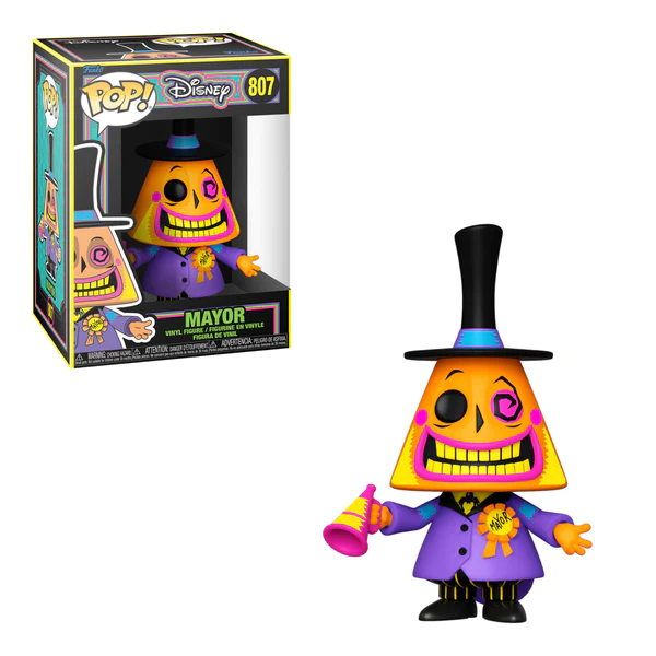Pop! Disney Nightmare Before Christmas Blacklight Mayor