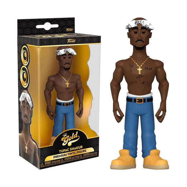 Vinyl Gold 5" Tupac Shakur