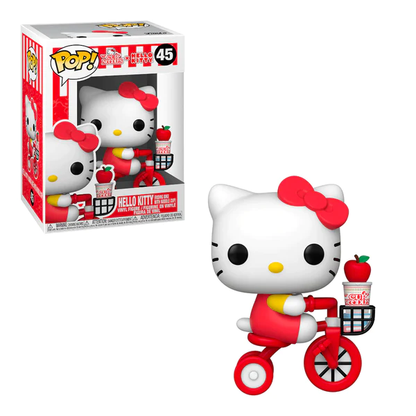 Pop! Sanrio Hello Kitty Riding with Noodle Cup