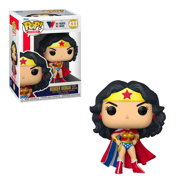 Pop! Heroes DC Wonder Woman Classic with Cape