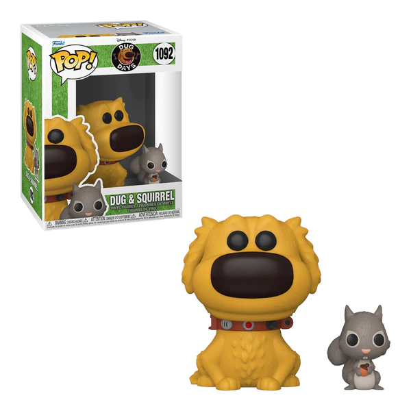 Pop! Disney UP Dug & Squirrel