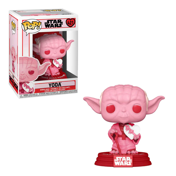 Pop! Star Wars Yoda with Heart