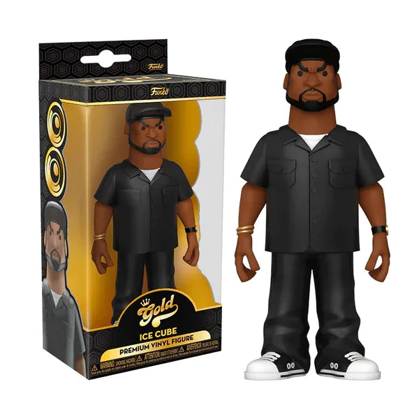 Vinyl Gold 5" Ice Cube