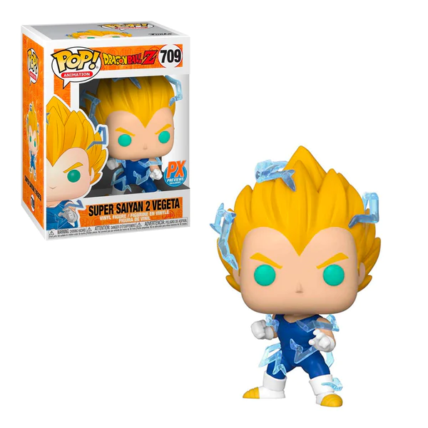 Pop! Animation Dragon Ball Z Super Saiyan 2 Vegeta PX Exclusive