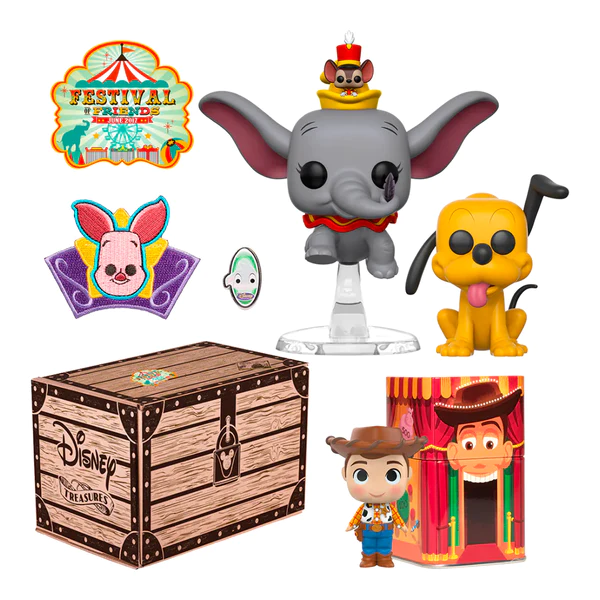 Pop! Disney Treasure Box Dumbo and Pluto Pop Set