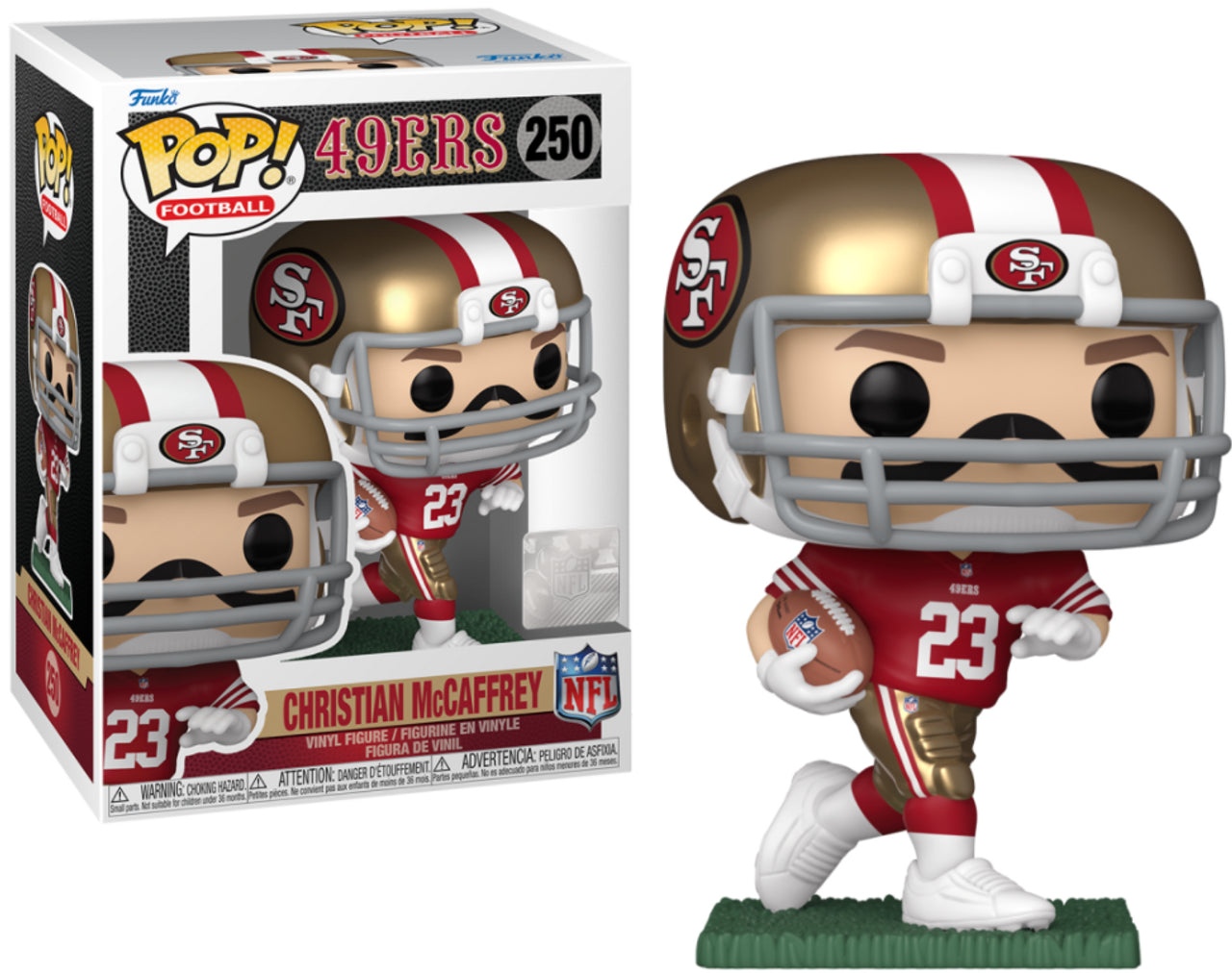 Funko NFL Pop! Series 12 Christian McCaffrey San Francisco 49ers