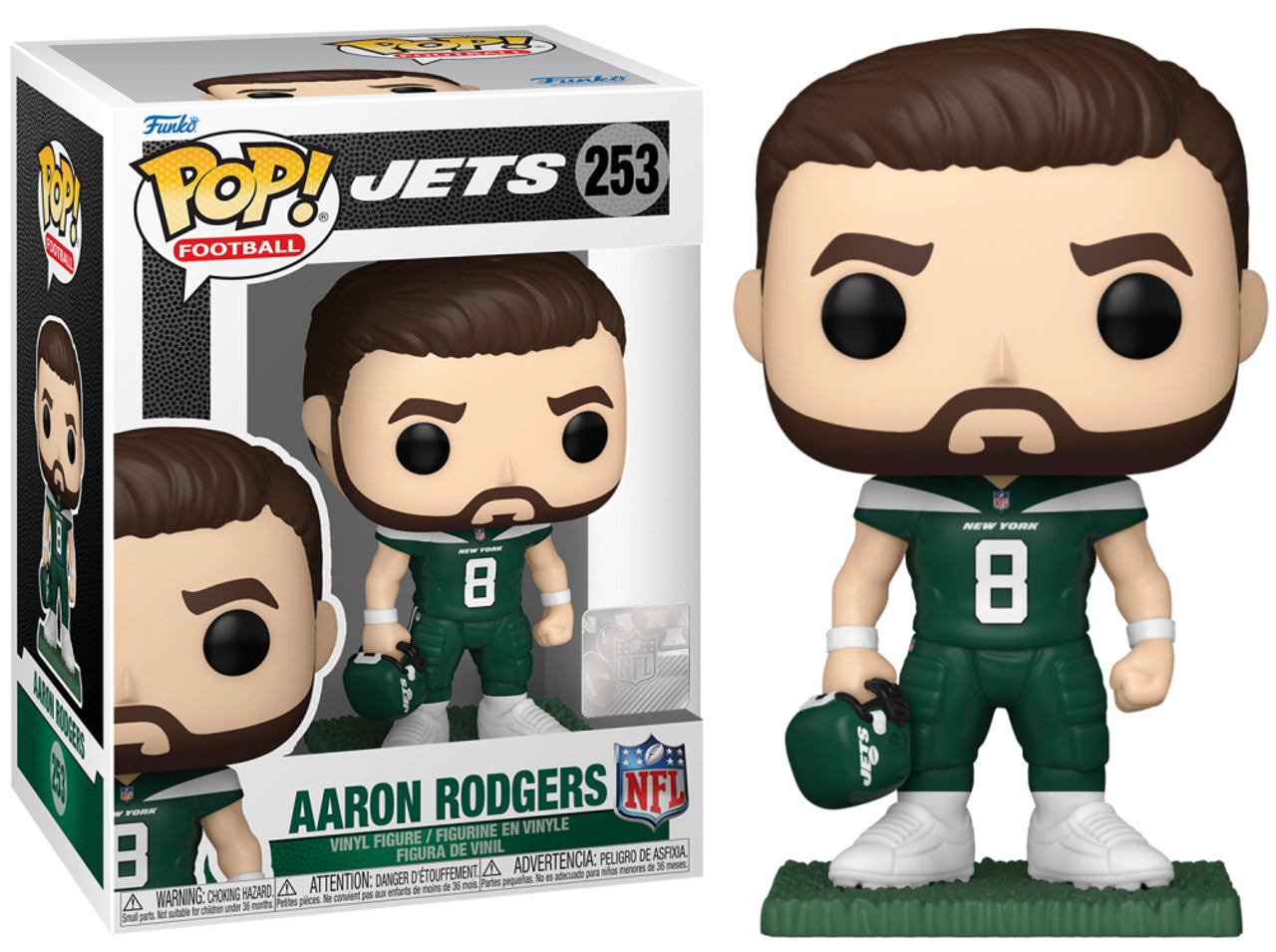 Pop! NFL Series 12 Aaron Rodgers New York Jets