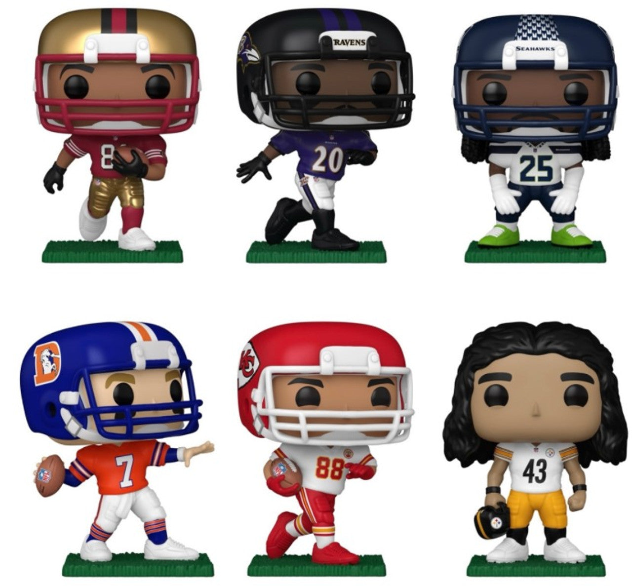 Pop! Complete Set 6 NFL Legends