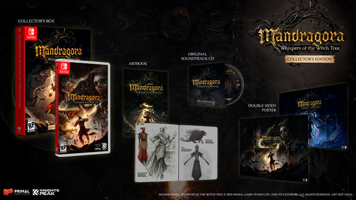Mandragora: Whispers of the Witch Tree Collector's Edition Nintendo Switch