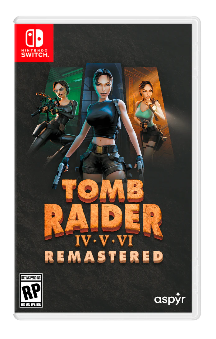 Tomb Raider IV-VI Remastered Starring Lara Croft Nintendo Switch