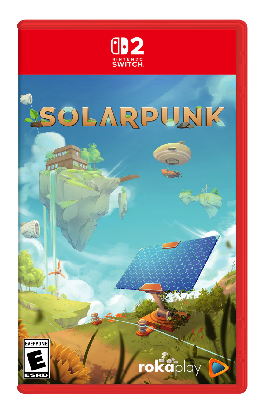 Solarpunk Nintendo Switch 2