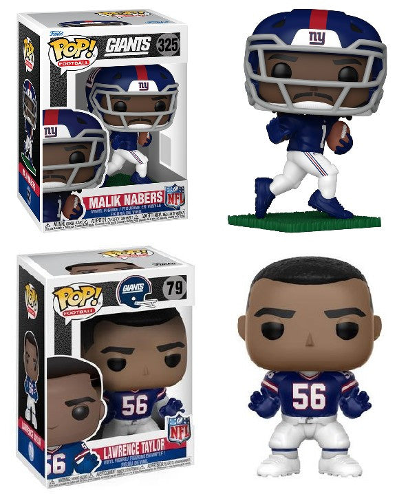 Pop! Combo Malik Nabers & Lawrence Taylor New York Giants NFL
