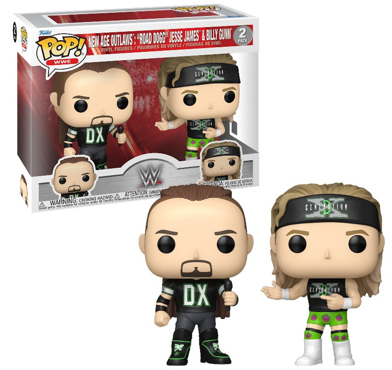 Pop! 2-Pack New Age Outlaws WWE