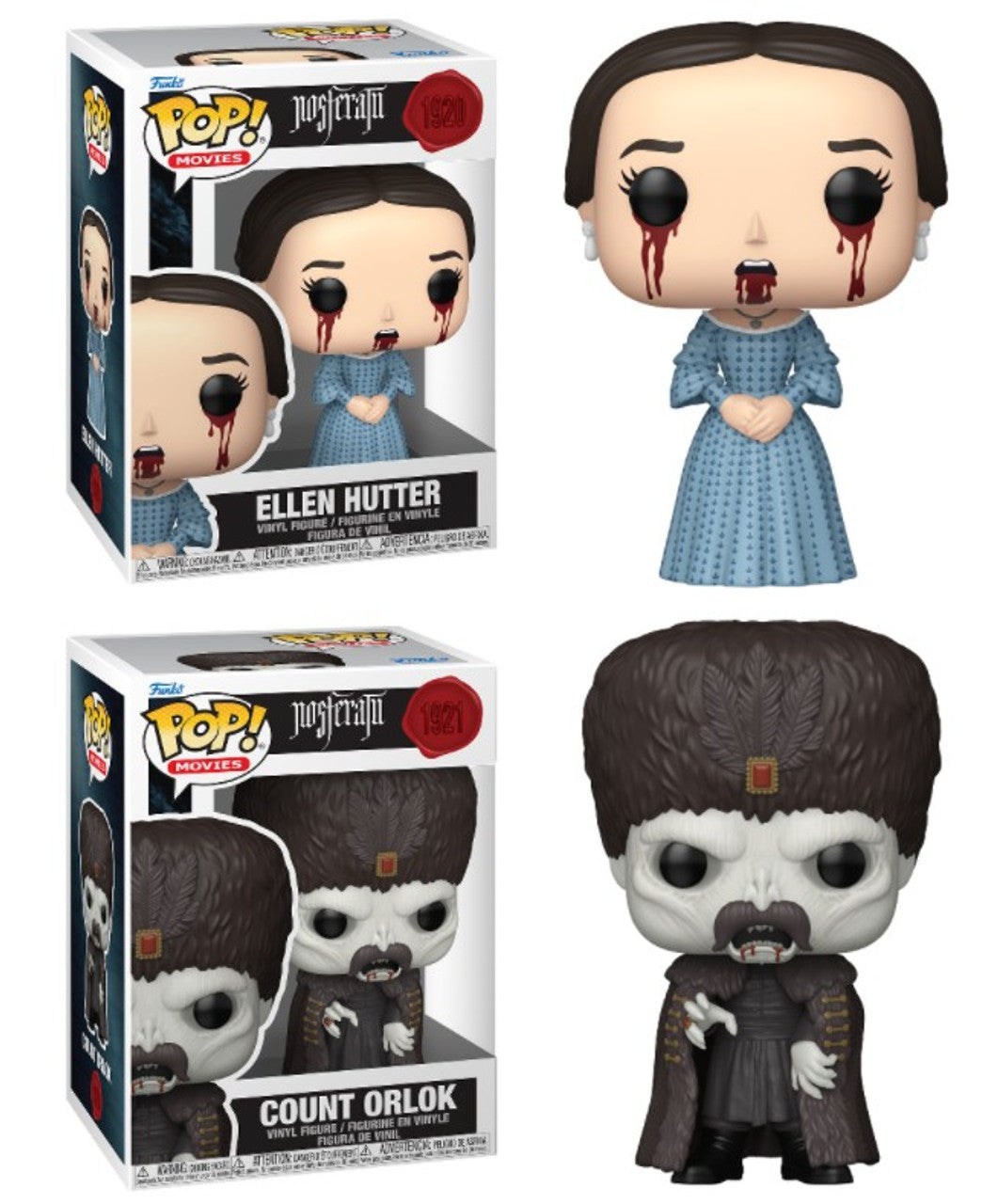 Pop! Movies Complete Set 2 Nosferatu 2024