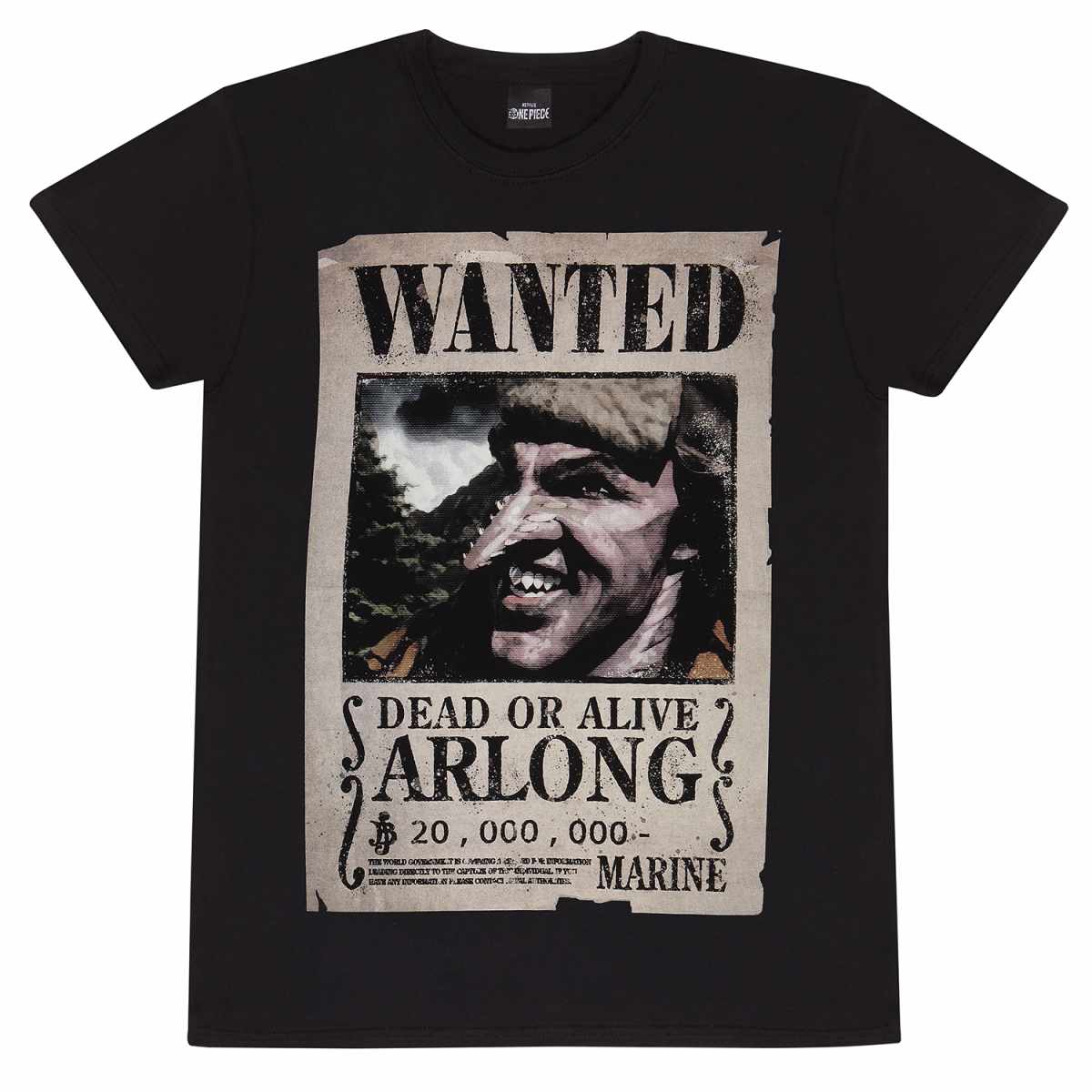 One Piece Arlong Wanted Poster T-Shirt