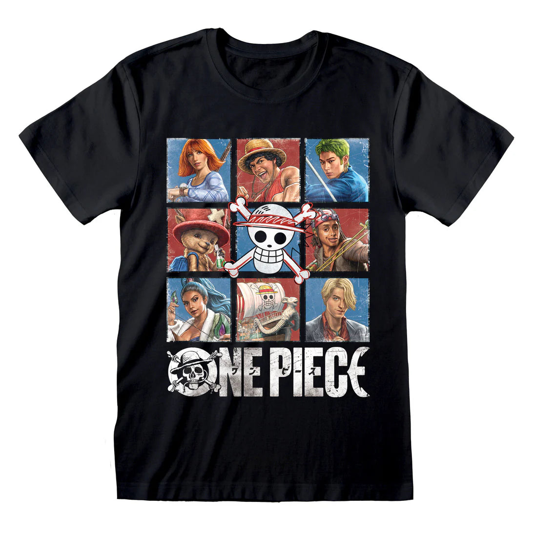 ONE PIECE STRAW HAT PIRATES T-SHIRT