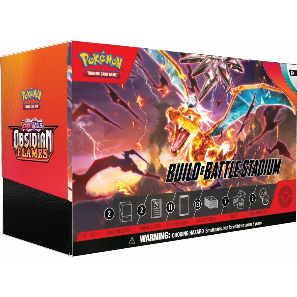 Pokemon Scarlet & Violet Obsidian Flames Battle Stadium Box