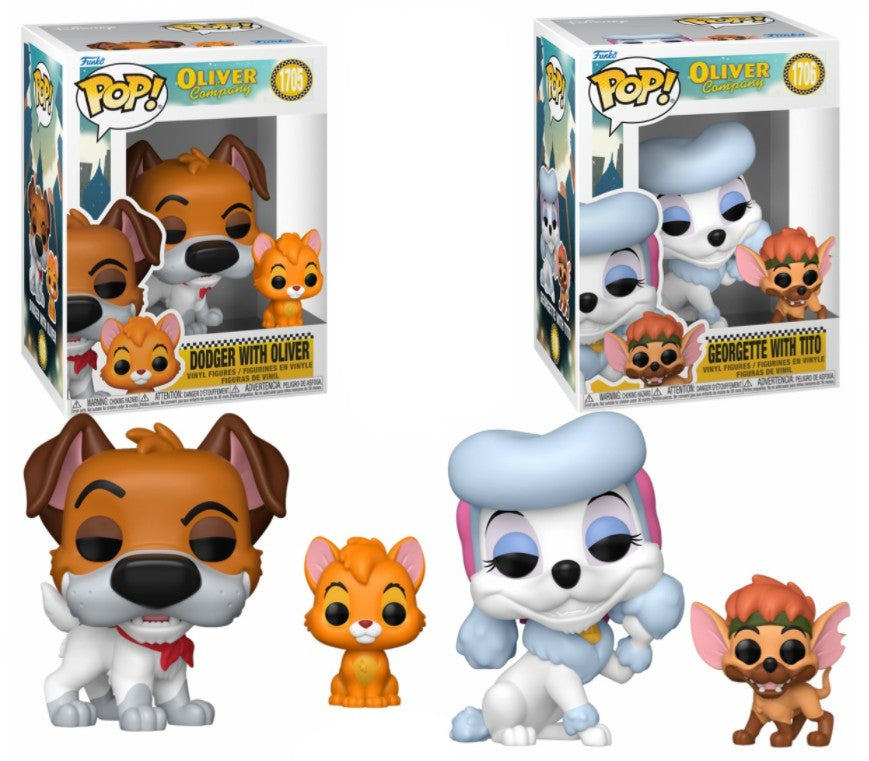 Pop! Set 2 Oliver & Company Disney