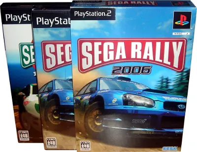 Sega Rally 2006 (First Print Limited Edition w/ Sega Rally 1995) Playstation 2