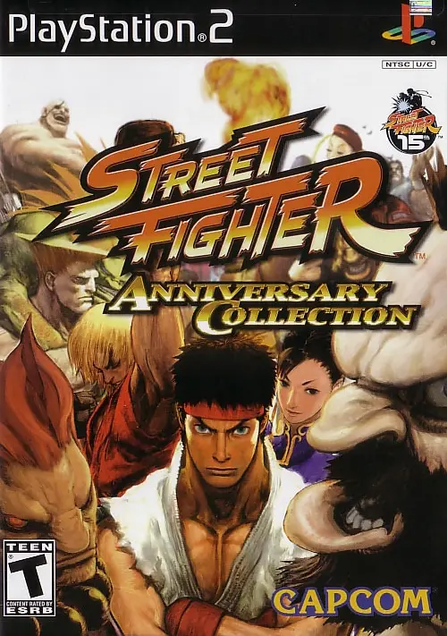 Street Fighter Anniversary Collection Playstation 2
