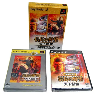 Pachislot Nobunaga no Yabou: Tenka Souyo [Pachislot Set] Playstation 2