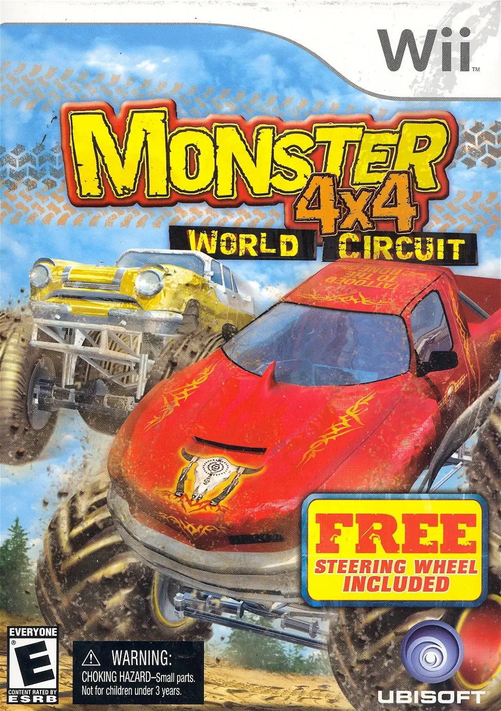 Monster 4X4: World Circuit (with wheel) Wii