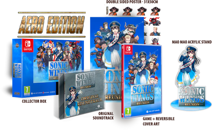 Sonic Wings Reunion Collector's Aero Edition Nintendo Switch