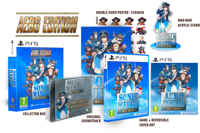 Sonic Wings Reunion Collector's Aero Edition PLAYSTATION 5