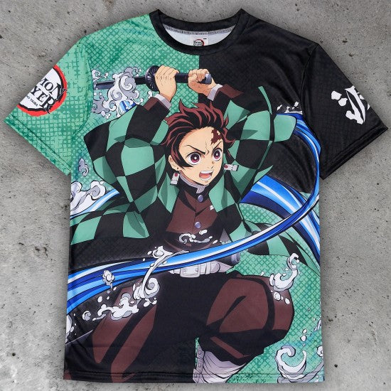 Demon Slayer All Over Printed Tanjiro Kamado T-shirt