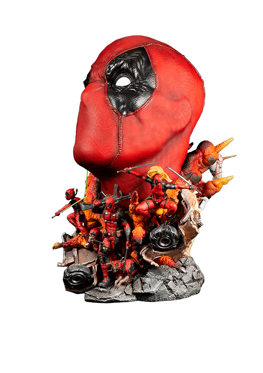 DEADPOOL FINE ART BUST DELUXE EDITION