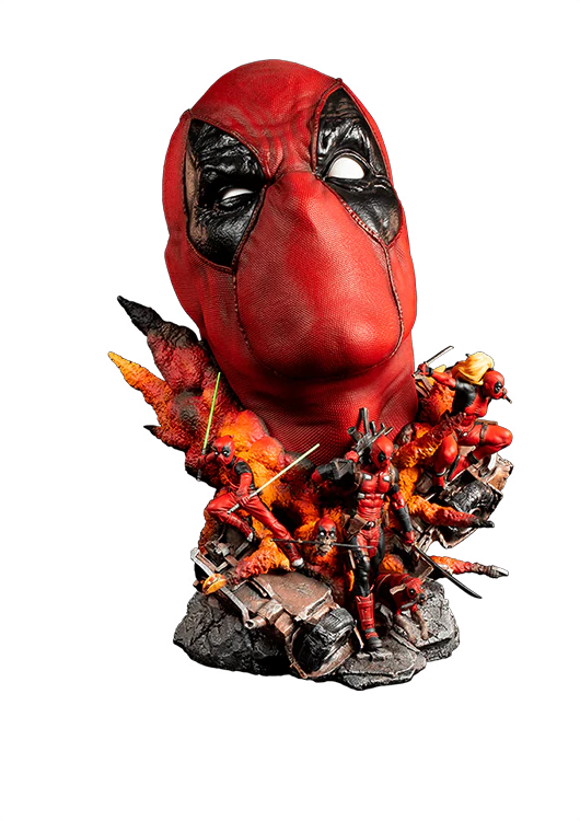 DEADPOOL FINE ART BUST
