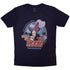 Peter Pan Wicked Left Hook Navy Blue T-Shirt