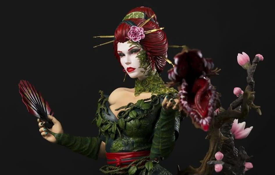 POISON IVY KNIGHT OF THE RISING SUN 1/4 SCALE STATUE