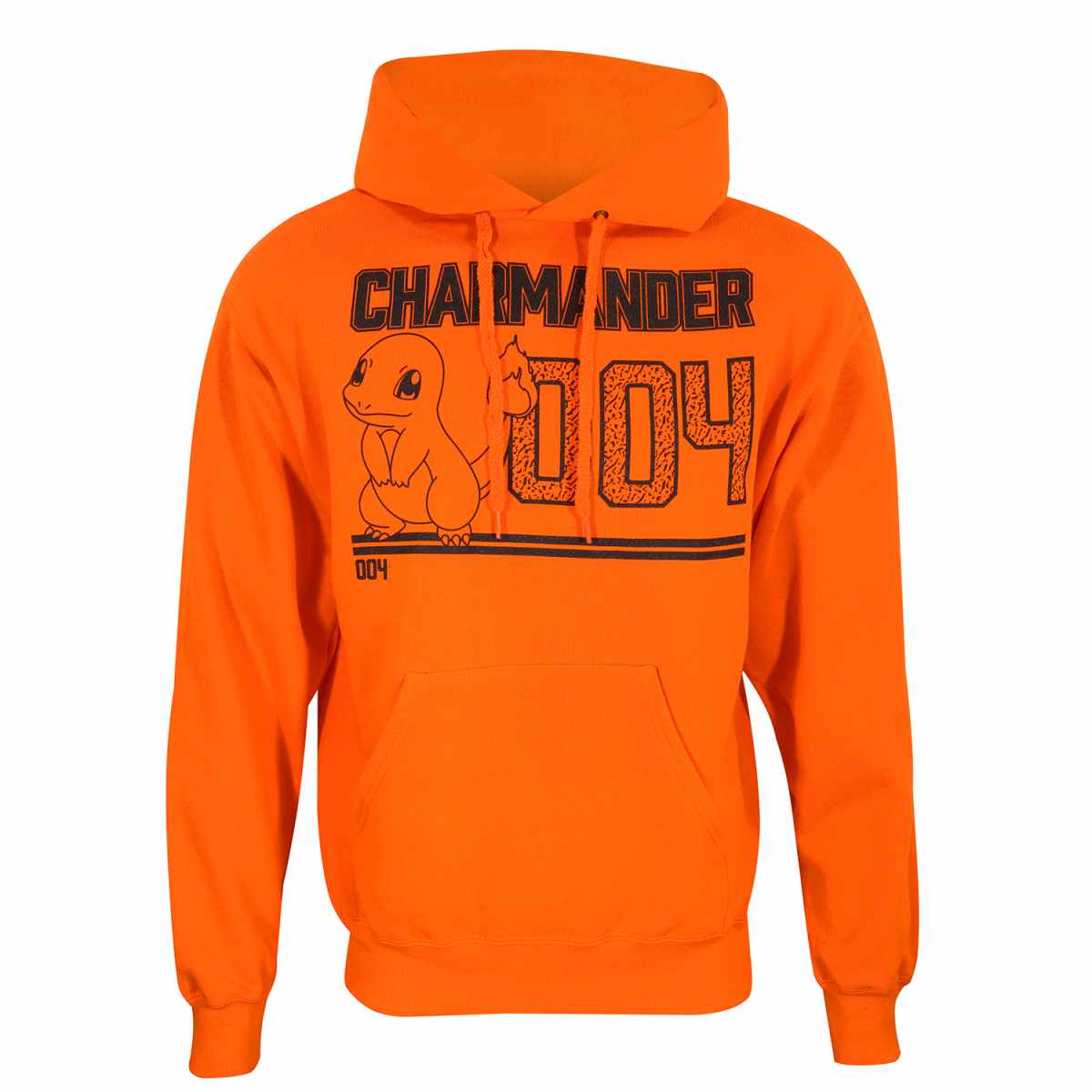 Pokemon Charmander Line Art Pullover Hoodie