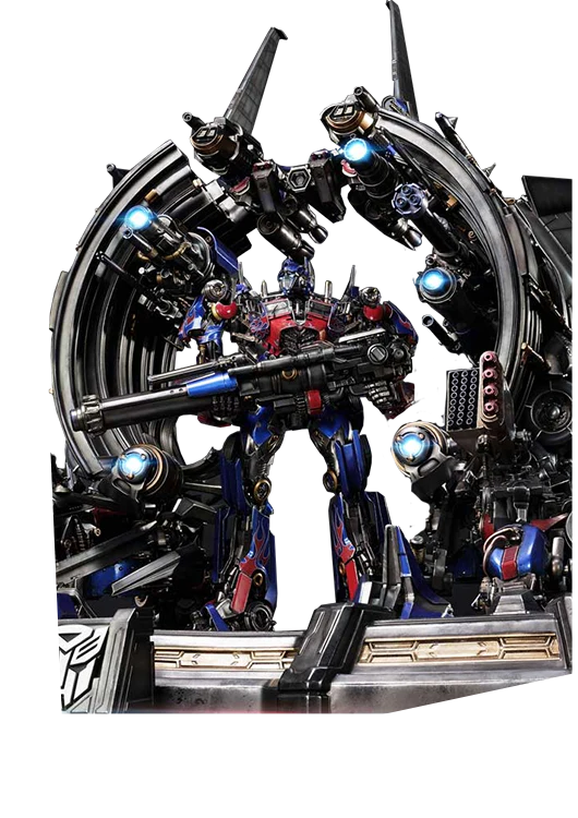 PRIME 1 STUDIO MUSEUM MASTERLINE TRANSFORMERS DARK OF THE MOON FILM OPTIMUS PRIME WEAPONS DEPOT BONUS VERSION