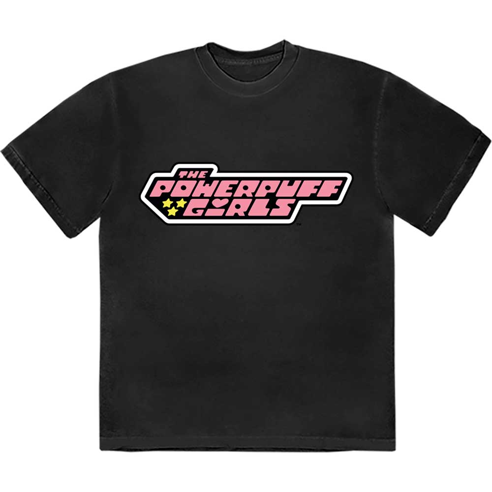 CARTOON NETWORK POWER PUFF GIRLS LOGO T-SHIRT